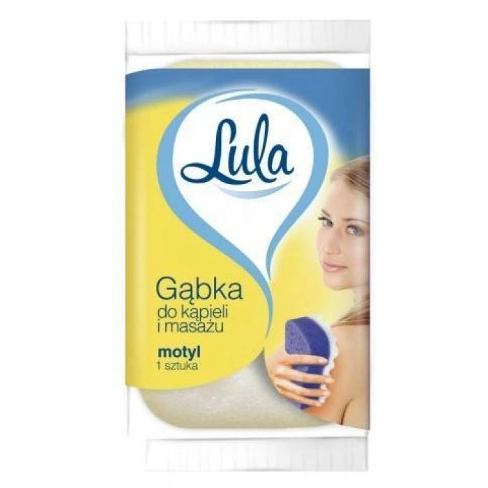 Губка банная для душа и массажа Lula, 1 шт - 